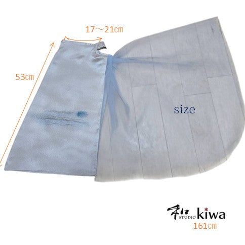 コレクションドレス　　ビスチェ　スカート　セットアップ　袋帯　打掛　白御所車のセットアップドレス