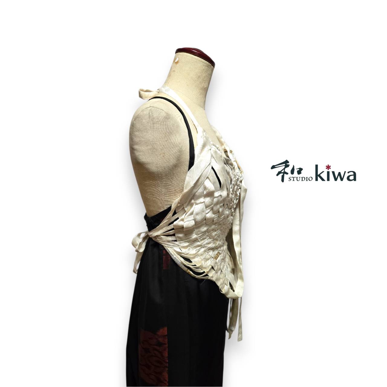 コレクションドレス　ベスト　スカート　キャミソールワンピース　羽織　着物 マクラメドレス　