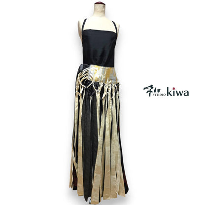 コレクションドレス　ベスト　スカート　キャミソールワンピース　羽織　着物 マクラメドレス　