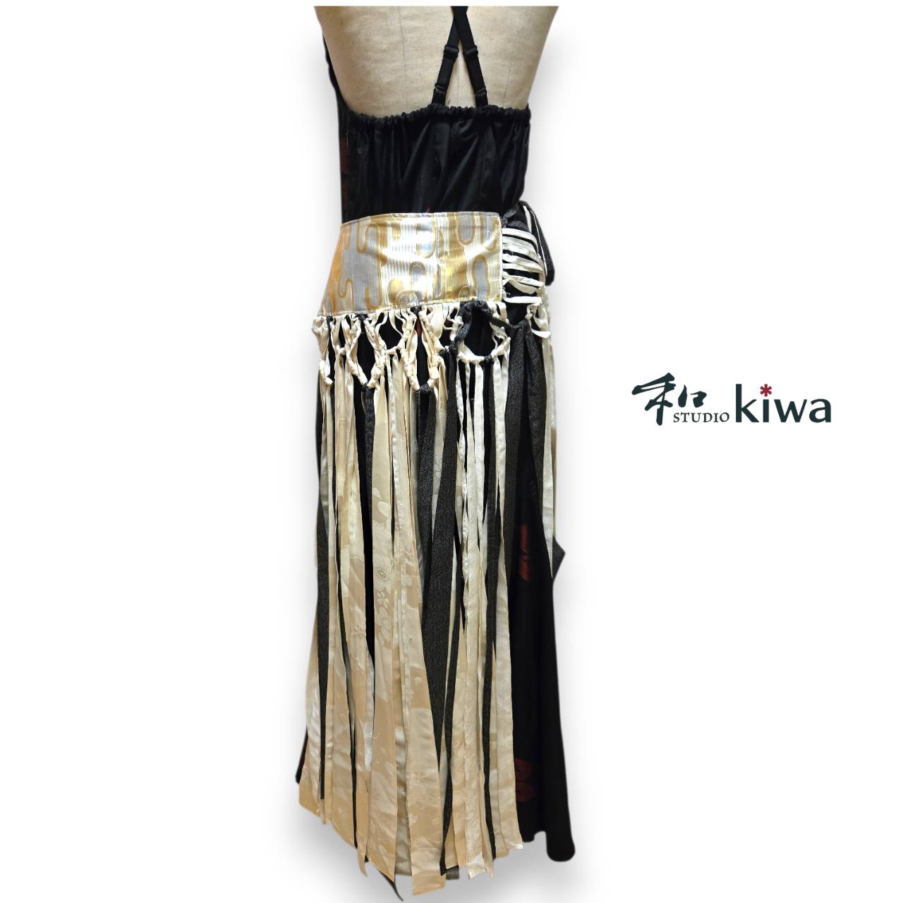 コレクションドレス　ベスト　スカート　キャミソールワンピース　羽織　着物 マクラメドレス　