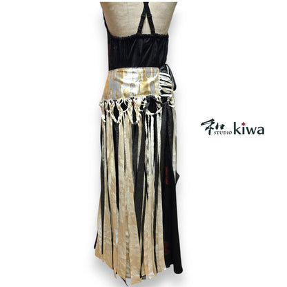 コレクションドレス　ベスト　スカート　キャミソールワンピース　羽織　着物 マクラメドレス　