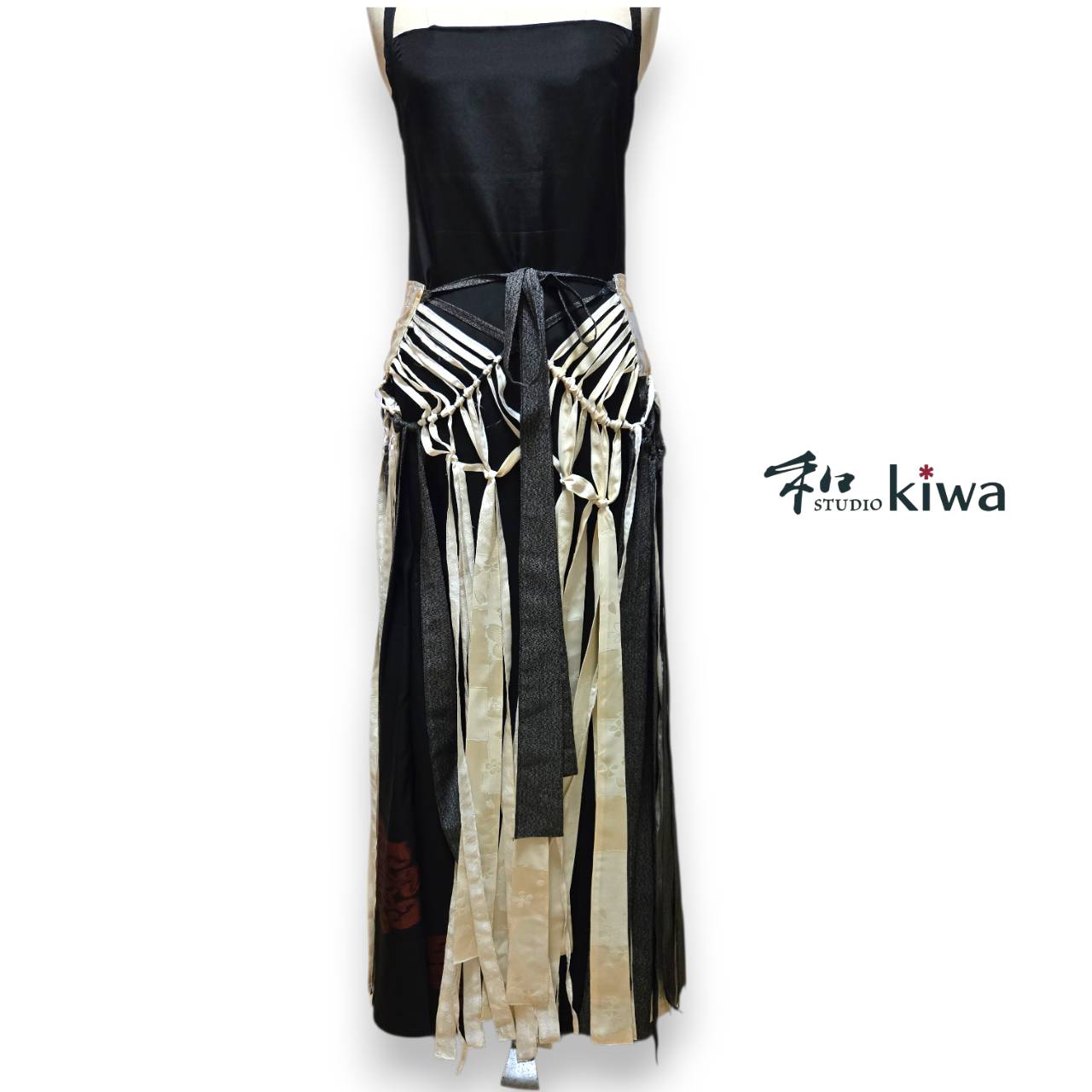 コレクションドレス　ベスト　スカート　キャミソールワンピース　羽織　着物 マクラメドレス　