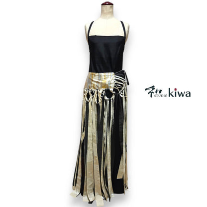 コレクションドレス　ベスト　スカート　キャミソールワンピース　羽織　着物 マクラメドレス　