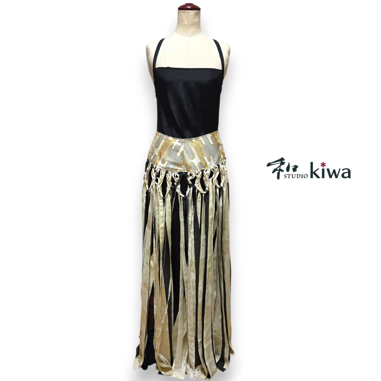 コレクションドレス　ベスト　スカート　キャミソールワンピース　羽織　着物 マクラメドレス　