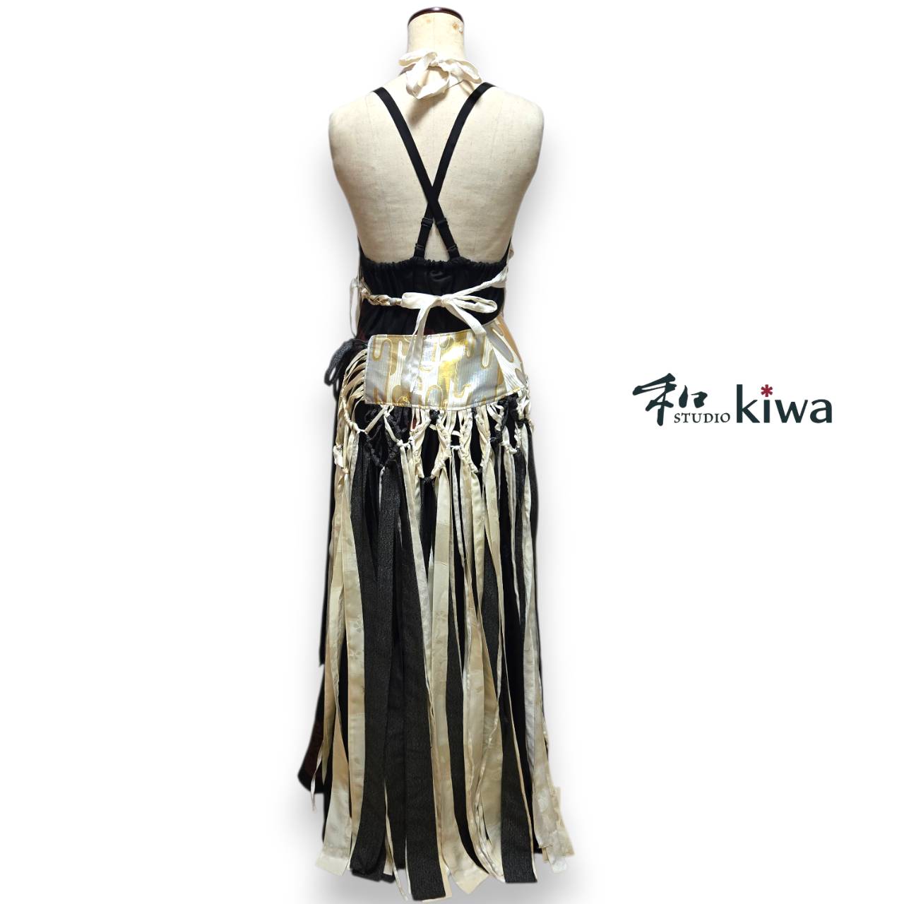 コレクションドレス　ベスト　スカート　キャミソールワンピース　羽織　着物 マクラメドレス　