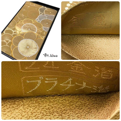 コレクションドレス　　エスカルゴワンピース　振袖　帯　花文様エスカルゴワンピース